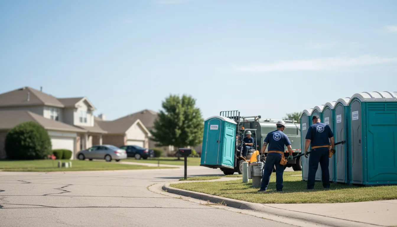 Porta Potty Rental in The Rock, GA near me